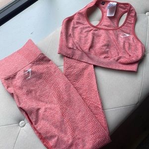 GYMSHARK vital seamless set